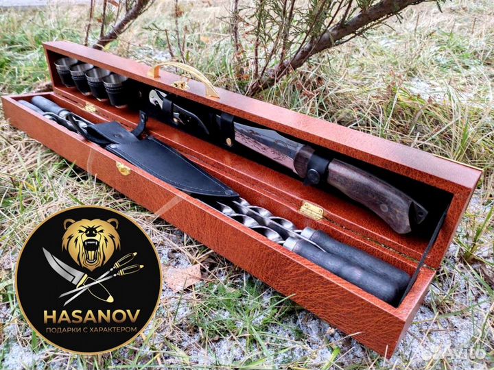 Шашлычный подарочный набор