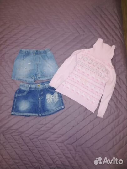 Вещи пакетом для девочки 1-3 года