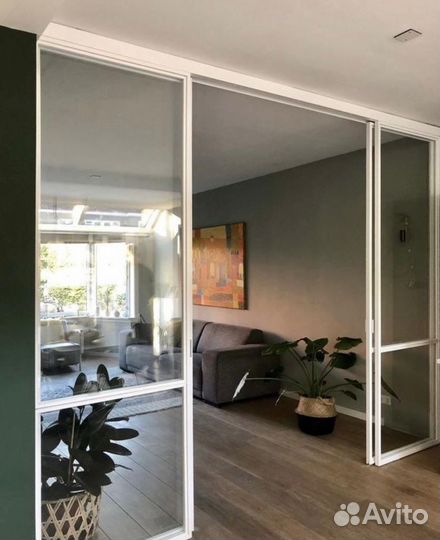 Перегородки, межкомнатные раздвижные двери