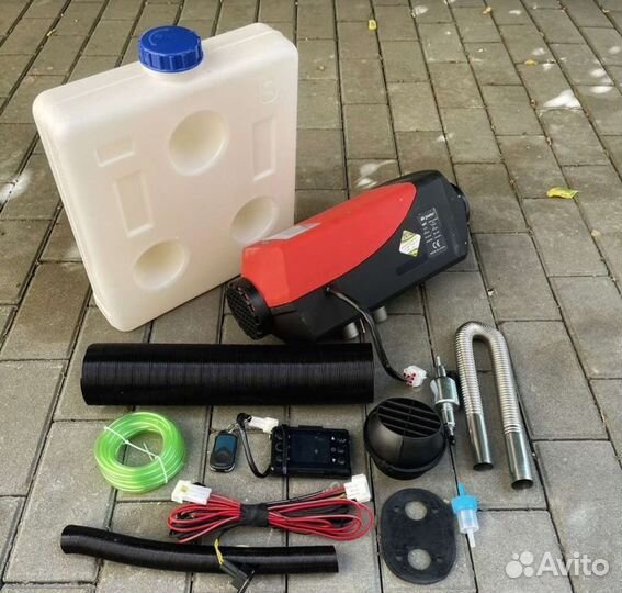 Автономный отопитель (сухой фен 12/24/220 Вт)