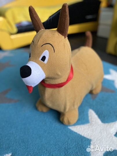 Игрушка прыгунок, собака