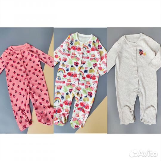 Новые слипы на девочку 68 Mothercare