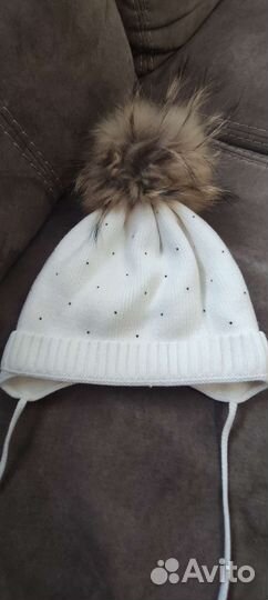 Шапка для девочки 46-48