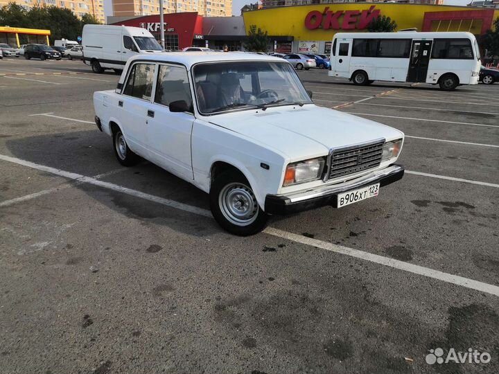 ВАЗ 2107 1.5 МТ, 2005, 75 000 км