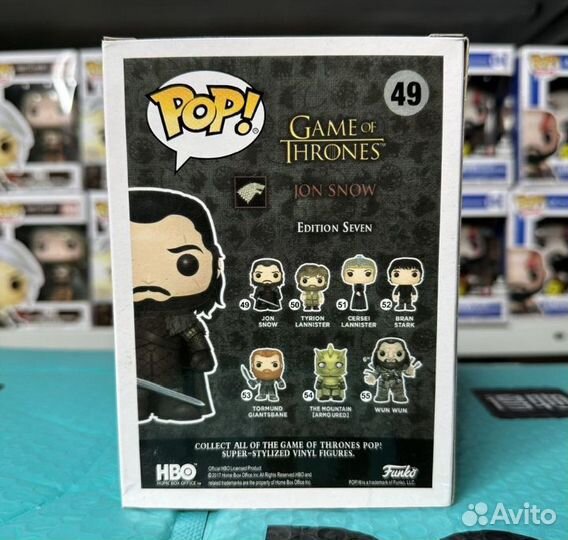 Funko pop Jon Snow(game OF thrones )