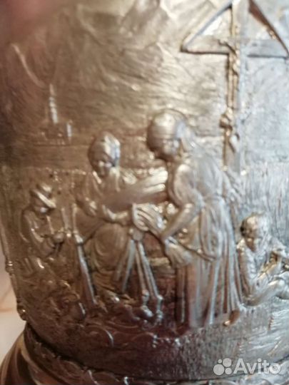 Набор оловяной посуды