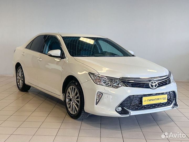 Toyota Camry 2.5 AT, 2017, 74 000 км