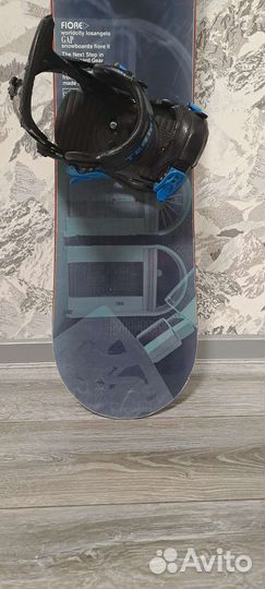 Сноуборд GAP 142cm+ крепления