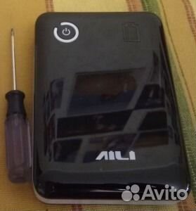 Новый Power bank box до 15000 мАч battery aili