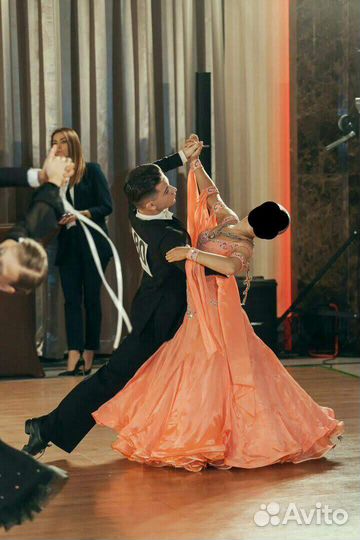 Платье для бальных танцев стандарт Ю2,рост 155-175