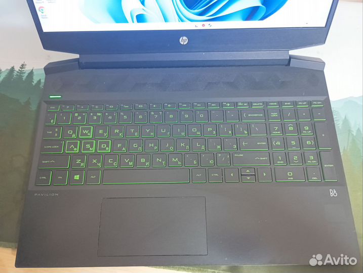Игровой ноутбук HP pavilion gaming 15