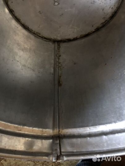 Бак Нержавейка Пищевая, цилиндр, 67л, б/у