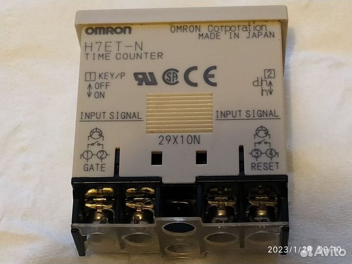 Таймер Comat cpf11\DC24,счетчик час.GrasslinUvz35V