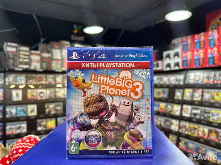 Игры для PS4: Little Big Planet 3 (Русская обложка