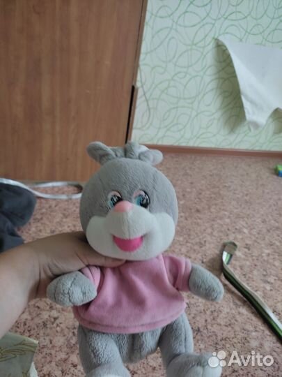 Мягкая игрушка заяц