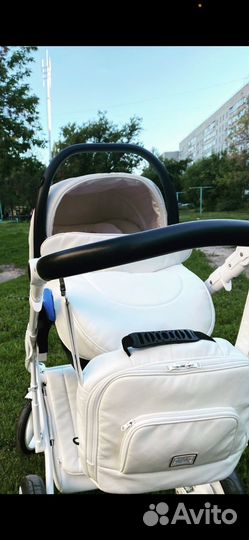 Коляска 3 в 1 Adamax Luciano Deluxe