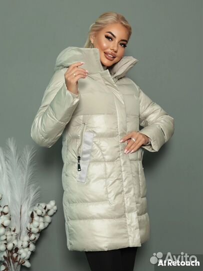 Пуховик зимний женский