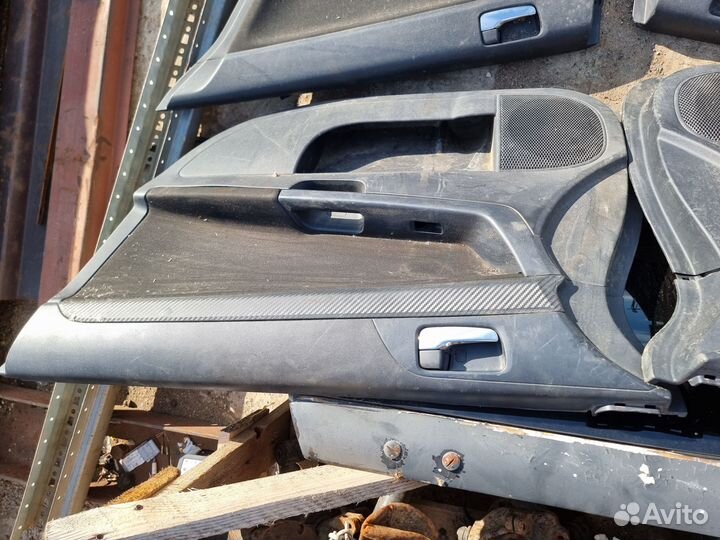 Обшивки карты дверей lancer X лансер 10 х тряпка