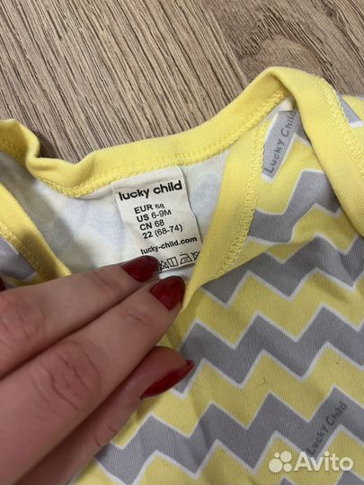 Боди детские 68