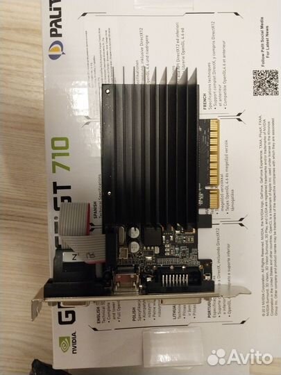 Видеокарта gt 710 2gb