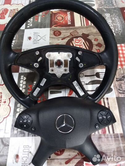 Руль на Mercedes w204