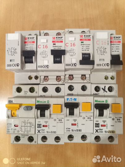 Автоматы, Диф-автоматы, Контакторы