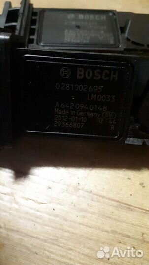 Расходомер воздуха дмрв 642