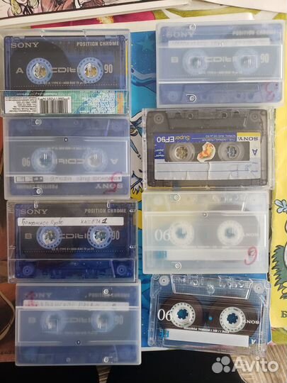 Аудиокассеты соини тдк sony tdk
