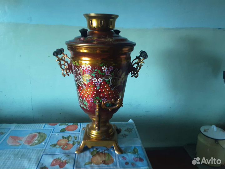 Самовар электрический расписной