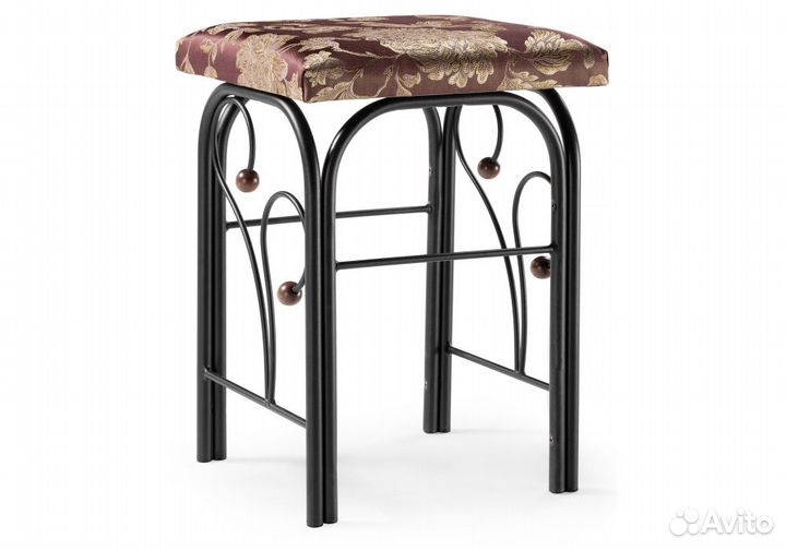 Табурет Клео 5 черный / темный