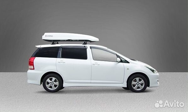 Автобокс на крышу inno new shadow 16 (белый)