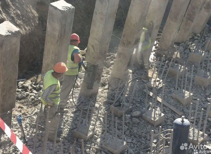 Аренда Компрессора с отбойными молотками