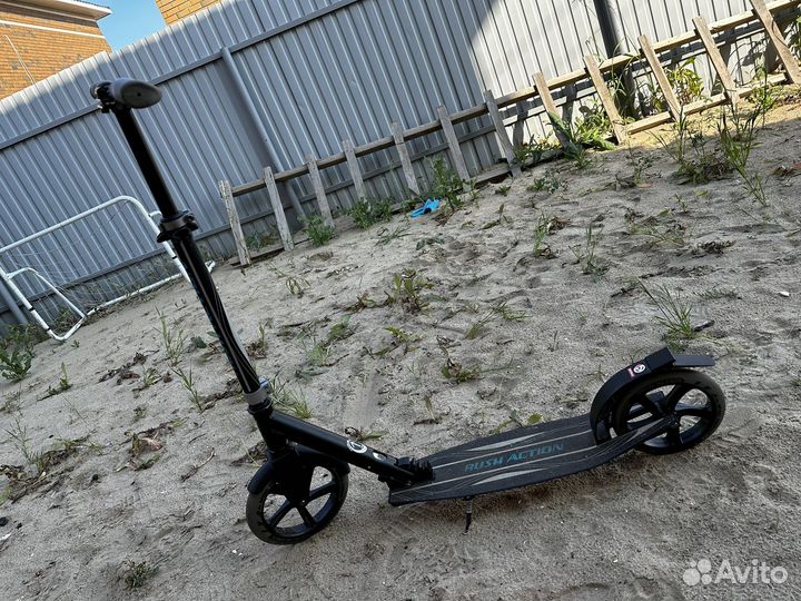 Rush action самокат взрослый