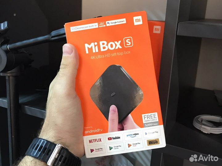 Xiaomi mi box s 4k (1я ревизия)