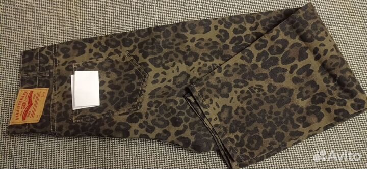 Брюки из джинсовой ткани