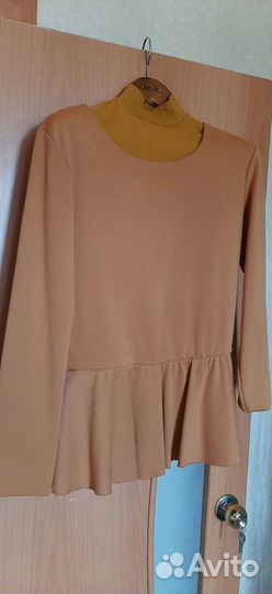 Кофта с баской