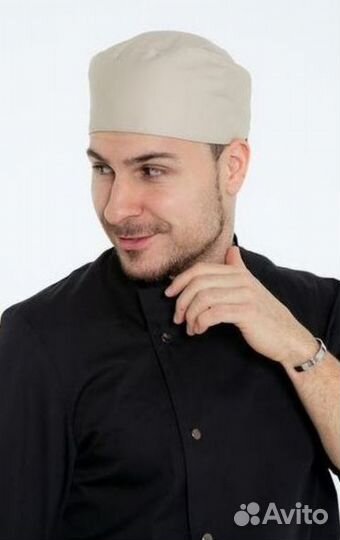 Чёрный китель поварской женский