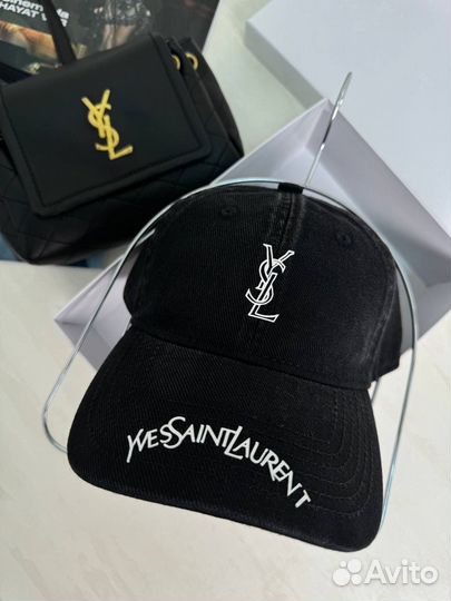 Кепка ysl ретро стиль (хит 2024)