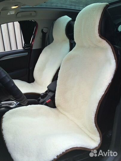 Меховые накидки в автомобиль