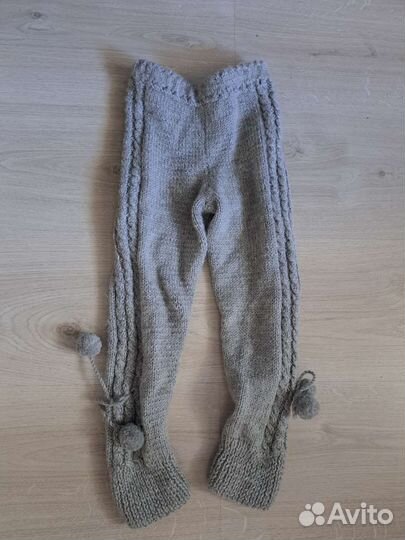 Вязаный комплект, ручная работа