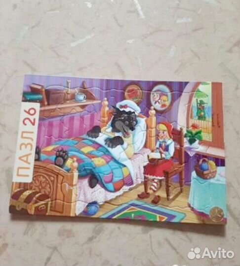 Пазлы разные, пазлы с машинкой, пазлы 4 в 1