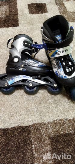 Роликовые коньки детские раздвижные 26-29