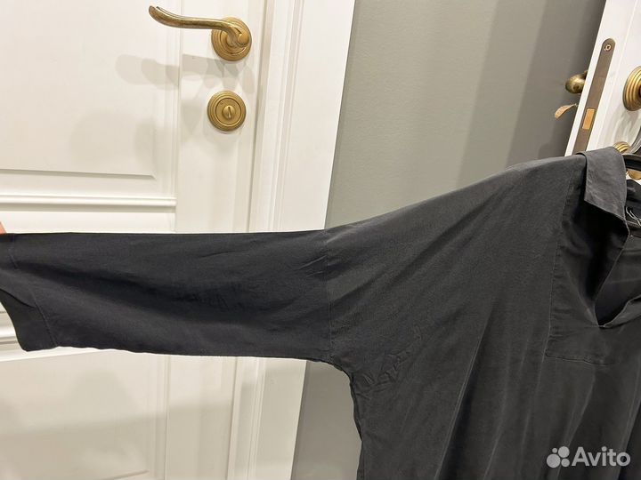 Шелковая рубашка mango