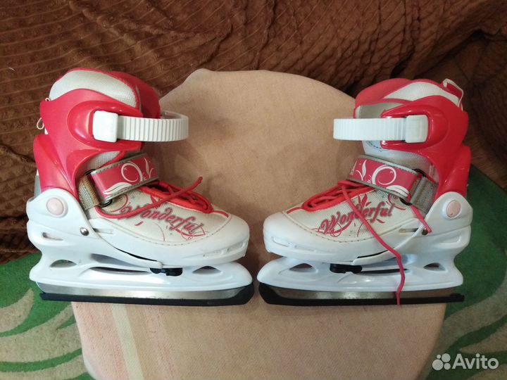 Коньки раздвижные детские