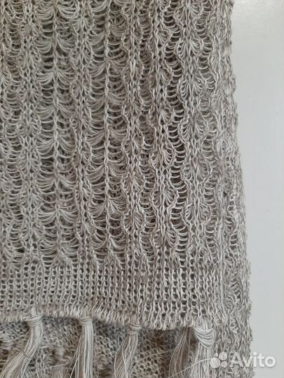 Шарфы и палантины.Лен.Коттон