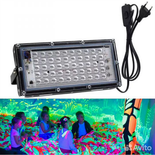 Ультрафиолет для дискотек 220V 50W
