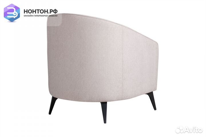 Кресло Бернис светло-розовое