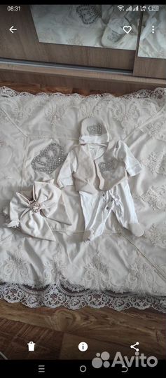 Конверт одеяло на выписку весна осень