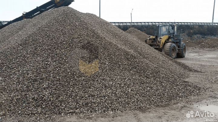 Щебень гравийный под подушку