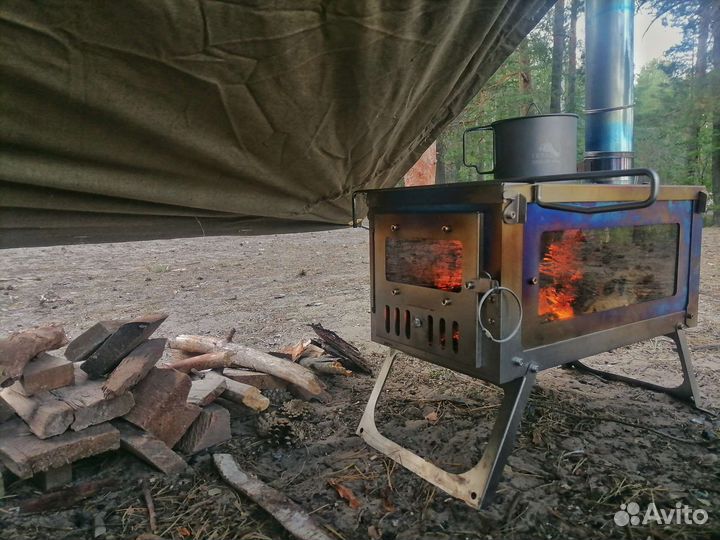 Титановая печь tf camping